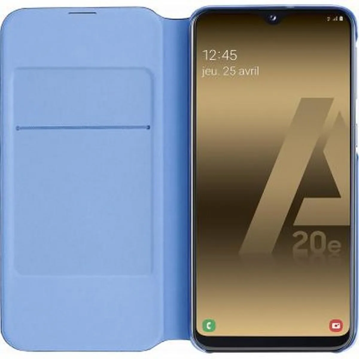 Samsung Flip Wallet Hoesje Galaxy A20e - Blauw - 8801643888039