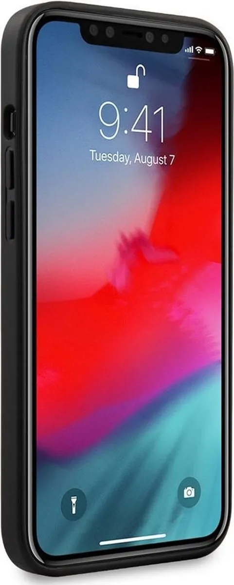 Ferrari iPhone 12 Pro Max Backcase - Effen Rood