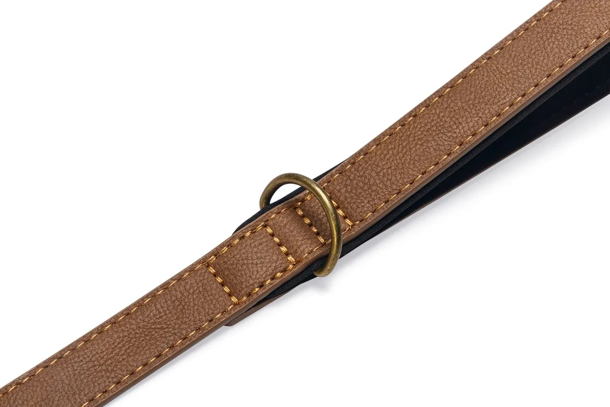 Beeztees Balacron Ax Hondenriem - Kunstleer 130x2cm - Bruin