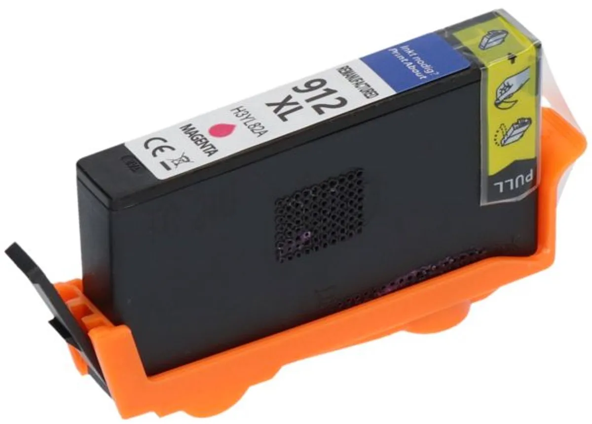 PrintAbout Inktcartridge 912 3YL78AE Magenta - 10.5ml - o.a. HP OfficeJet Pro