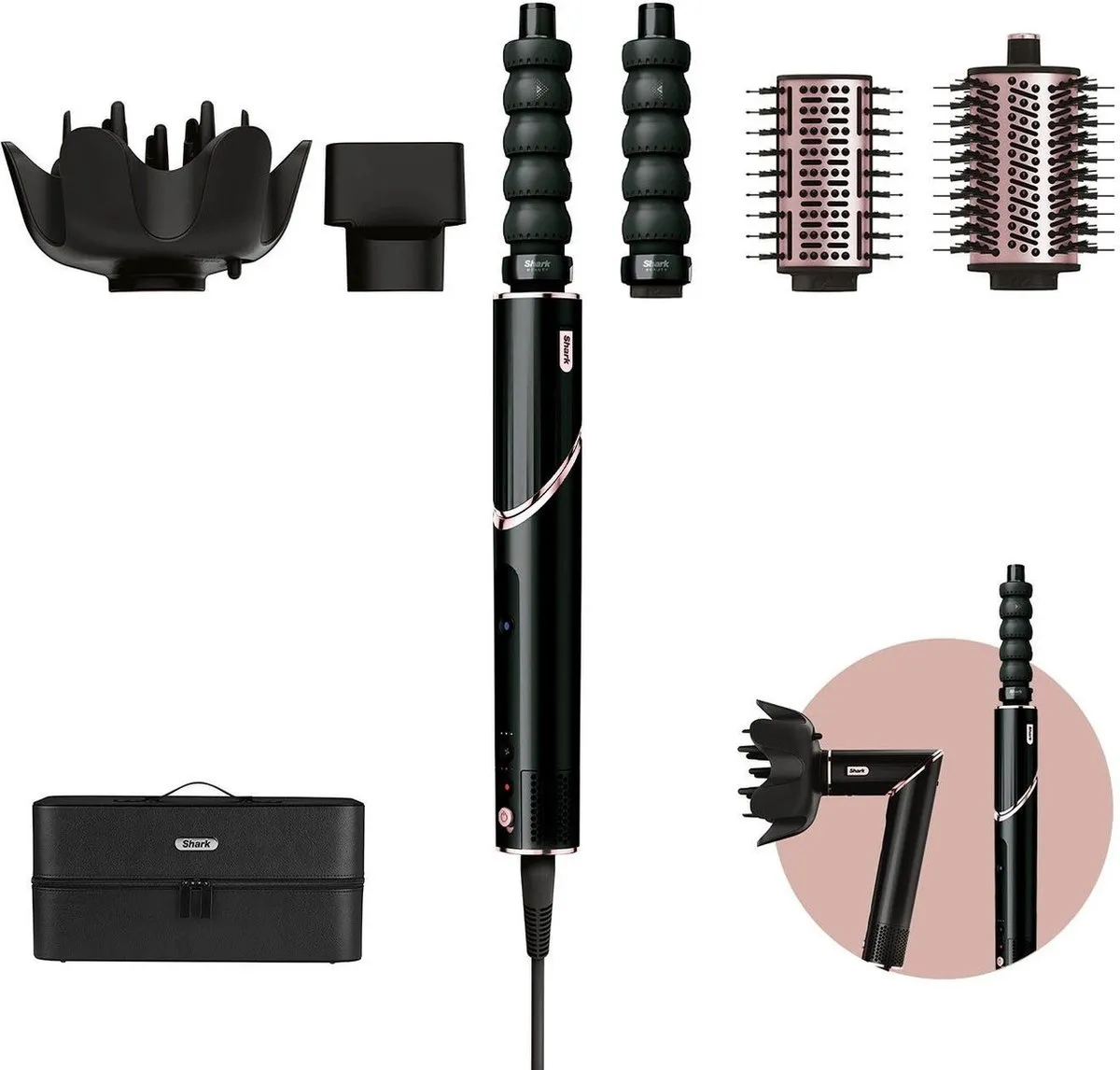 Shark FlexStyle HD446EU 5-in-1 Multistyler - 1650W - Zwart
