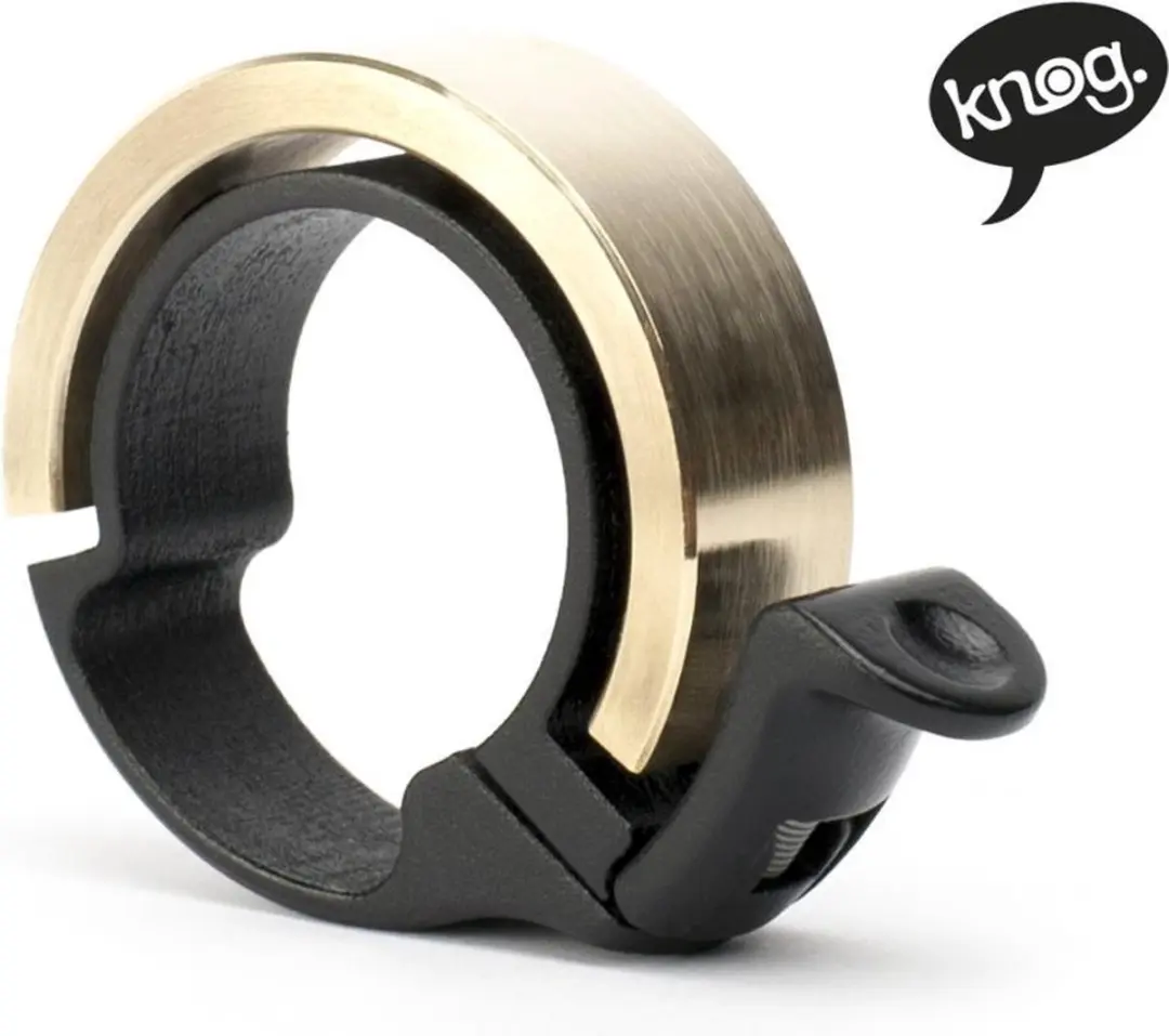 KNOG Oi CLASSIC SMALL FIETSBEL GOUD 22.2mm