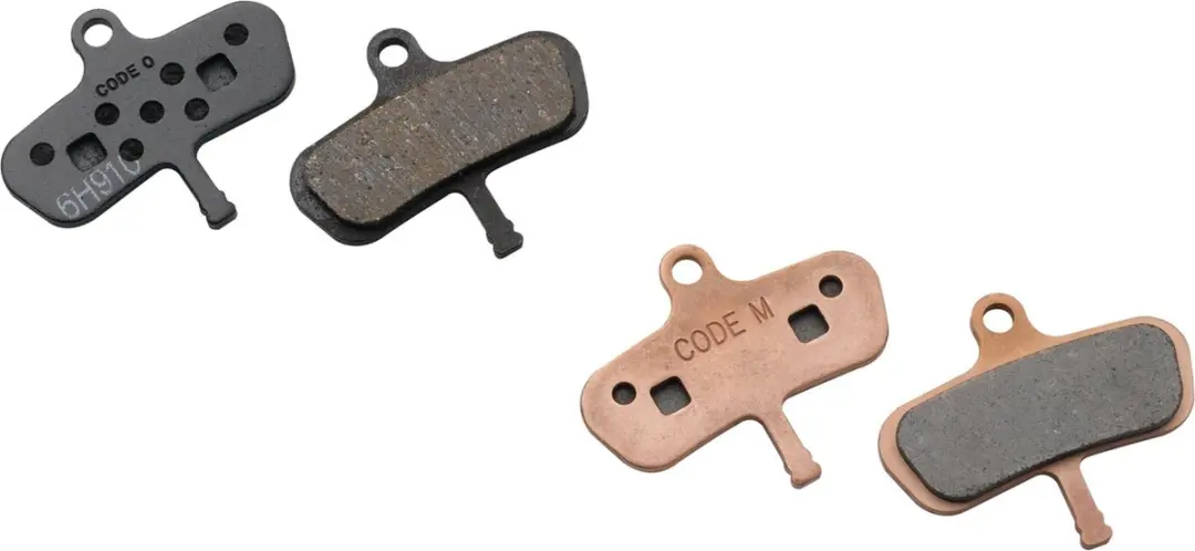 Avid Code Set disc remblokken grijs/zwart Uitvoering alleen voor code (1.) (Meta