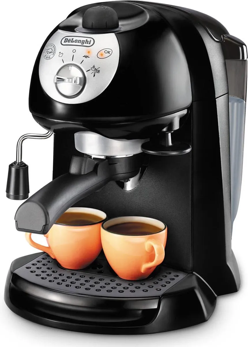 De'Longhi EC 201.CD.B Pistonkoffiezetapparaat - 2 Kopjes - 1L - Zwart