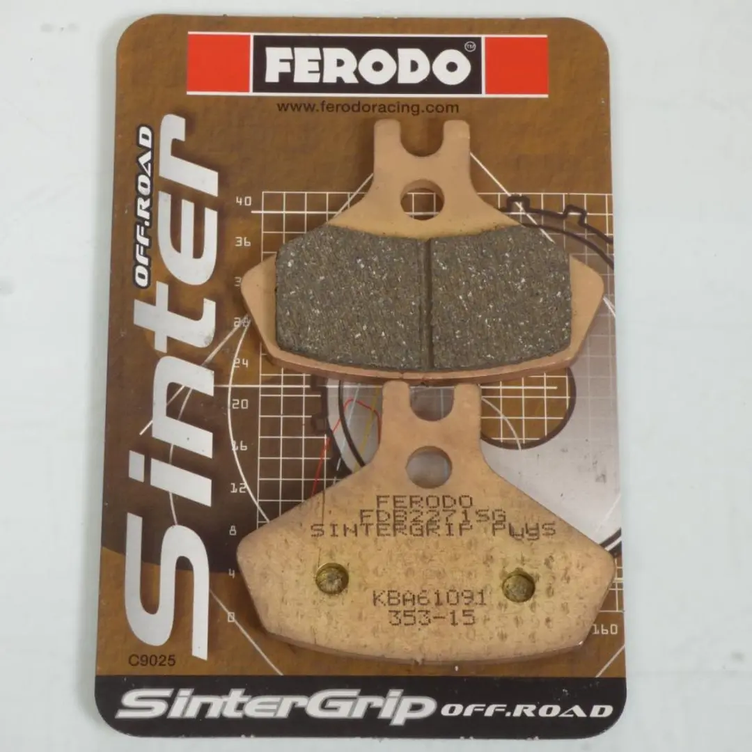 Plaquette de frein Ferodo pour Quad CAN-AM 450 DS X MX 2009 à 2016 AVG Neuf