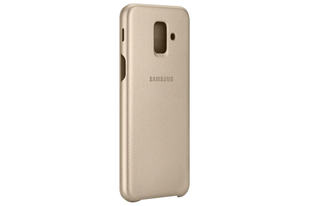 Samsung Galaxy A6 2018 Wallet Cover EF-WA600CFEGWW - Goud