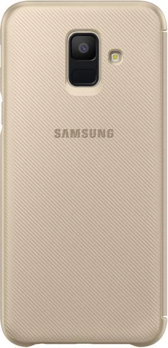 Samsung Galaxy A6 2018 Wallet Cover EF-WA600CFEGWW - Goud