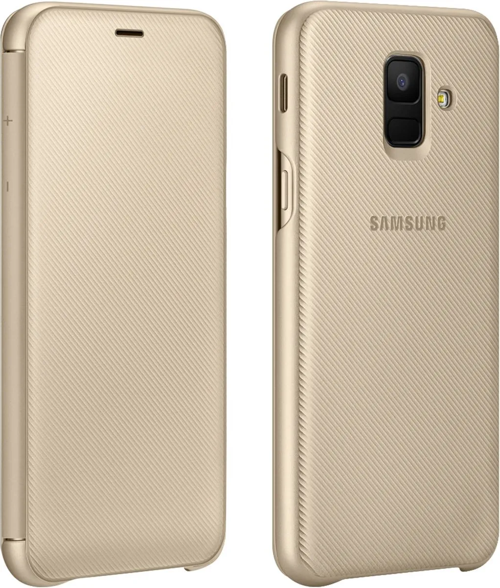Samsung Galaxy A6 2018 Wallet Cover EF-WA600CFEGWW - Goud