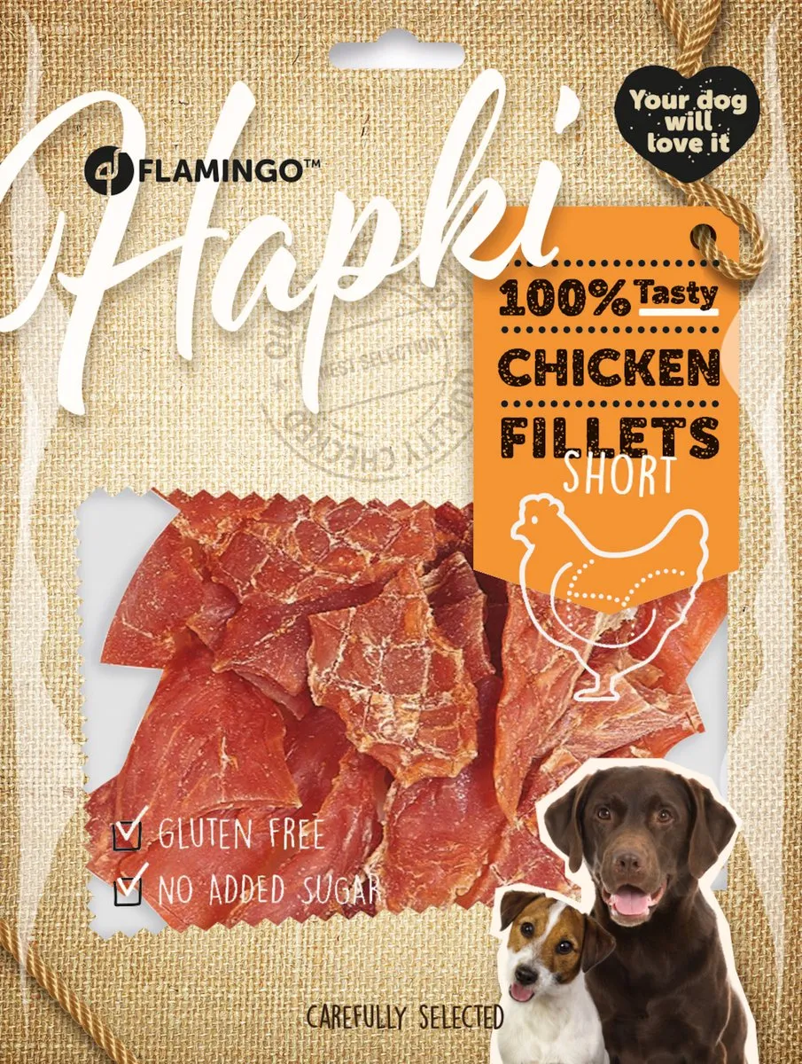 Flamingo Hondensnacks Kip Strips 400g