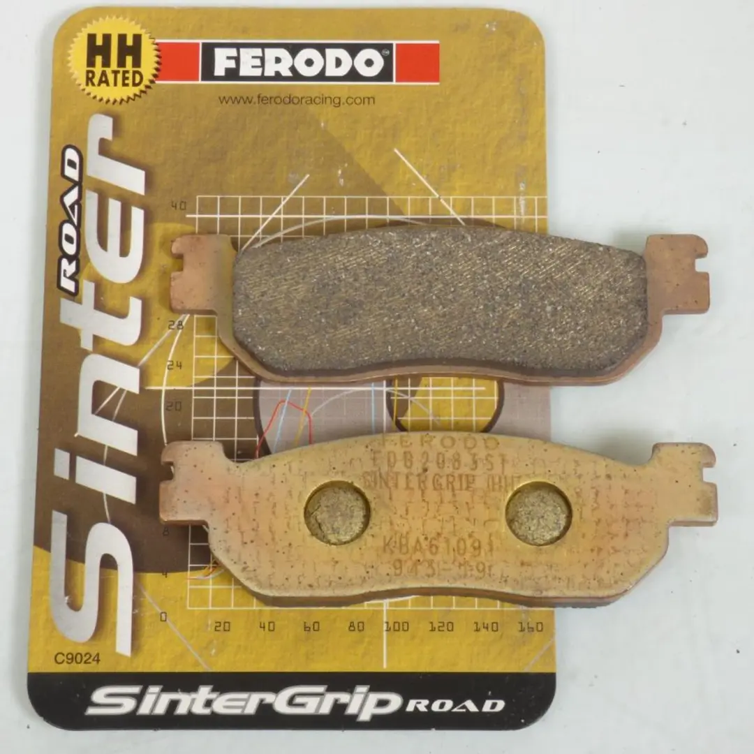 Plaquette de frein Ferodo pour Moto Yamaha 600 YZF R6 13S 1JS 1999 à 2002 AR Ne