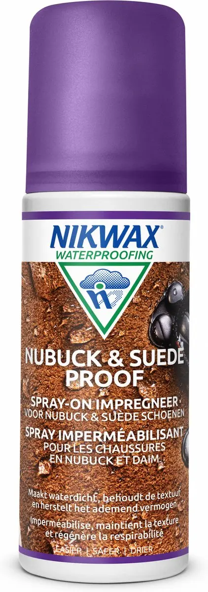 Nikwax Nubuck & Suede Proof Spray-on, impregneermiddel