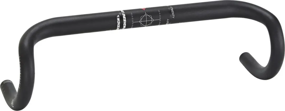 Profile Design DRV/G Gravel Drop Stuur Ø31,8mm, black Stuurbreedte 420mm