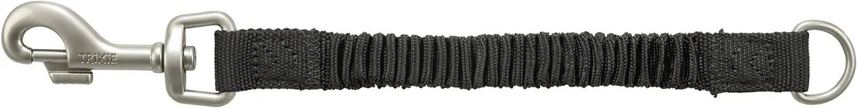 Trixie Schokdemper Hondenriem 21cm - Zwart