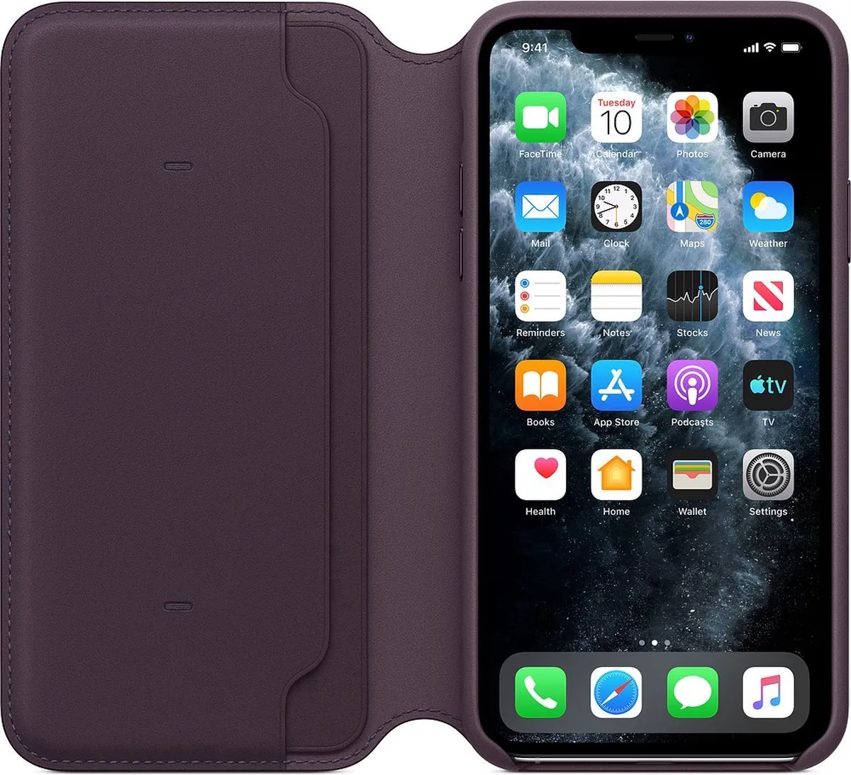 Apple Folio Hoesje iPhone 11 Pro Max - Paars - MX092ZM/A - afbeelding 6 van 6