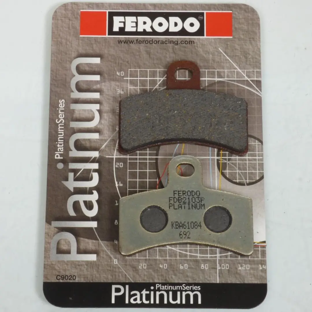 Plaquette de frein Ferodo pour Moto Gas gas 50 EC 2000 AV / AR Neuf