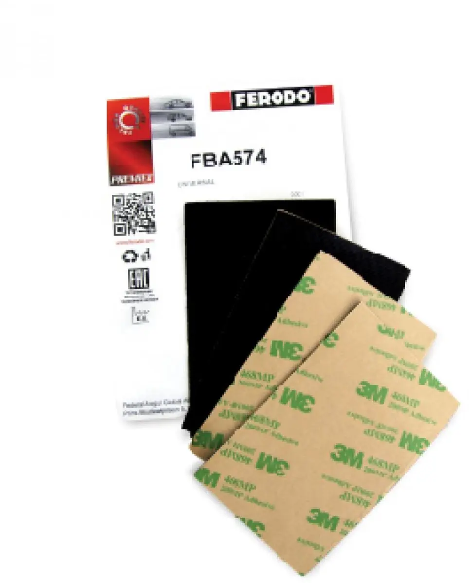 Ferodo FBA574 anti-geluid plakplaat