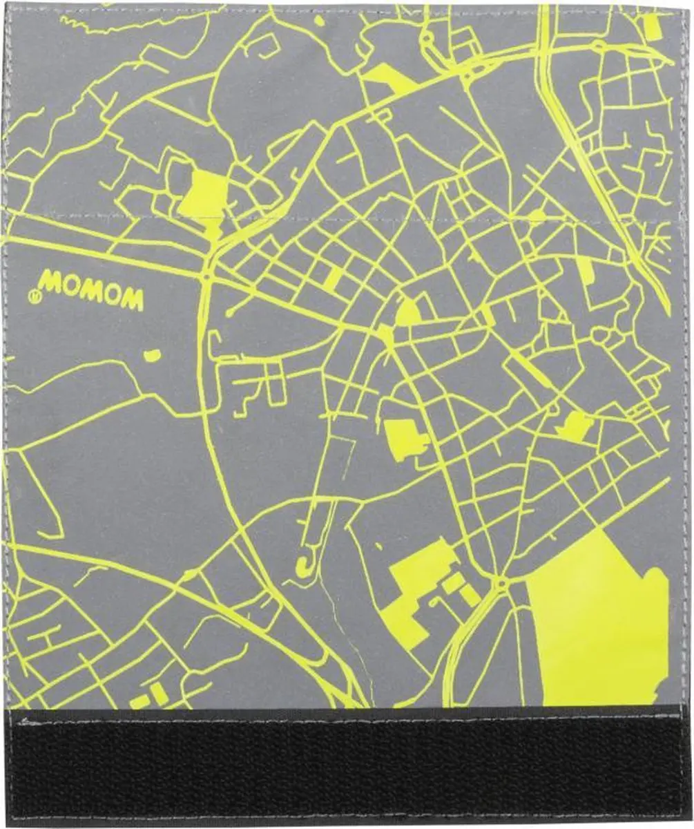 Wowow Quadro City Map Reflexband - Zilver - afbeelding 4 van 4