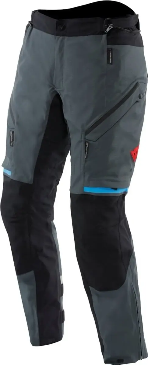 Dainese Mangen Absøluteshell™ Pro Waterdichte Ebony Zwart Textiele Motorbroek