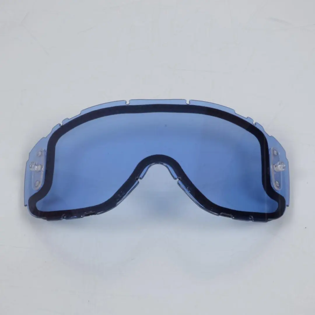 dubbel blauw scherm voor cross smith bril zuiger motorfiets enduro quad nieuw