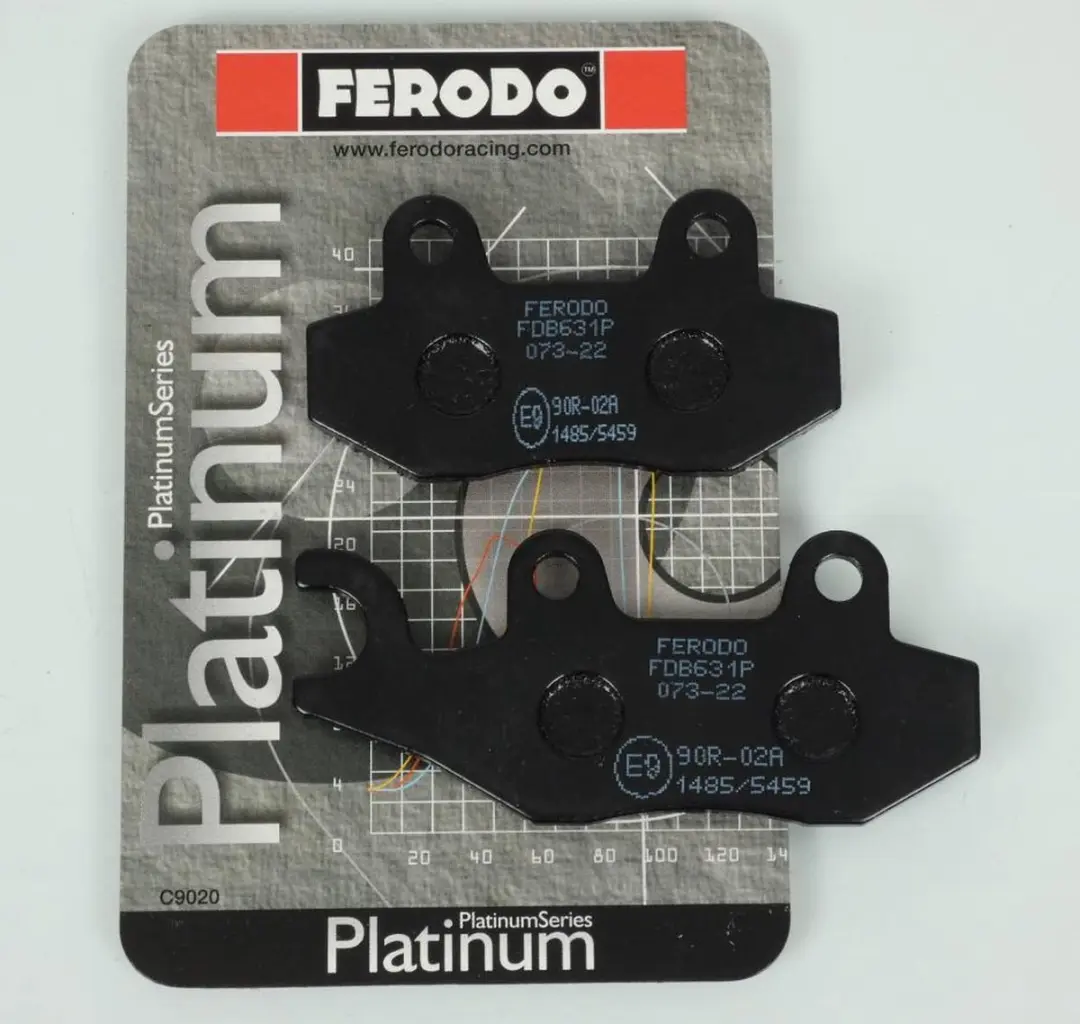 ferodo remblokjes voor kawasaki 250 ninja 2011-2012 ex250kkda / av / ar nieuw