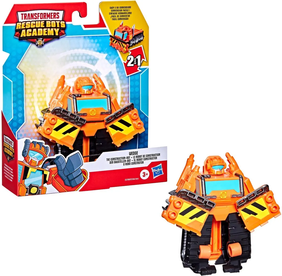 Transformers Rescue Bots Wedge de Construction-Bot