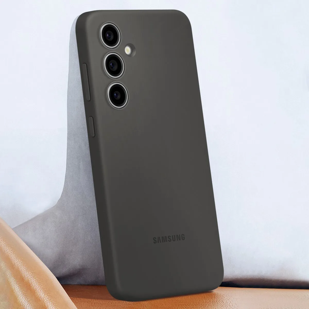 Samsung Silicone Hoes S24 FE EF-PS721CBEGWW - Zwart
