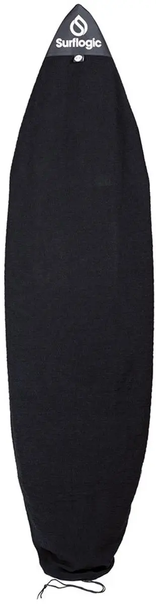Surflogic Stretch Shortboard Omslag Zwart 6´0