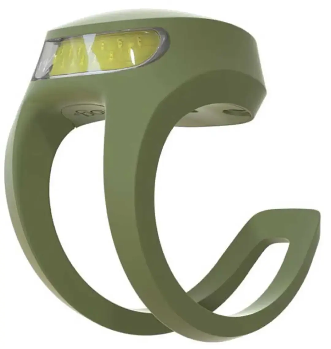 Knog Frog USB Front - Groen - afbeelding 3 van 6