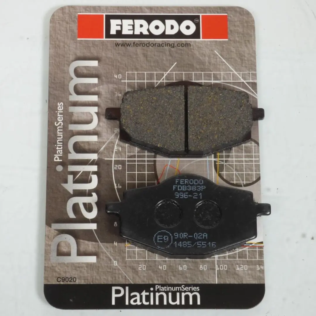 Plaquette de frein Ferodo pour Scooter MBK 125 Flame 1996 à 1999 4TH/4UT / AV N