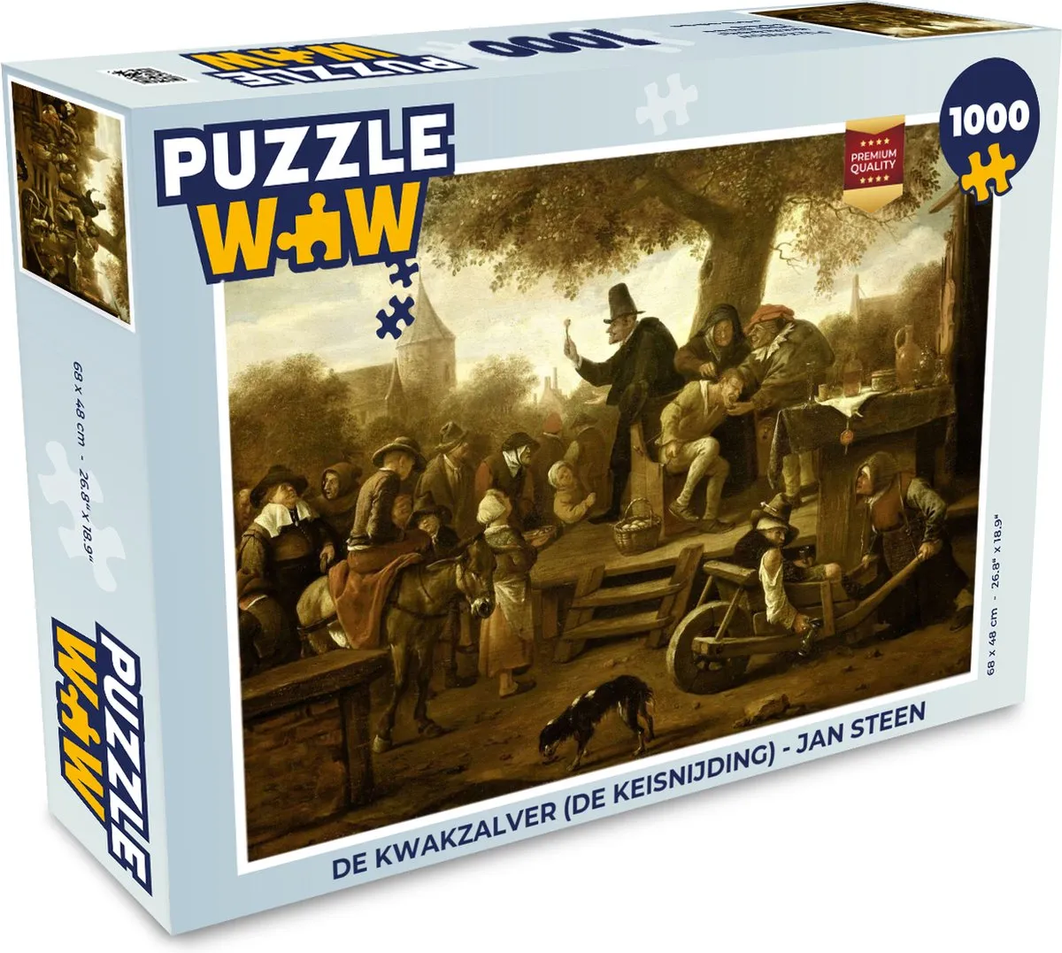 PuzzleWow De kwakzalver Legpuzzel 1000 Stuks