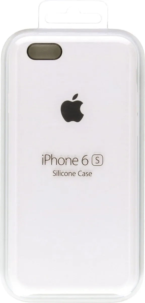 Apple Siliconen Back Cover MKY12ZM/A iPhone 6/6s - Wit - afbeelding 6 van 6