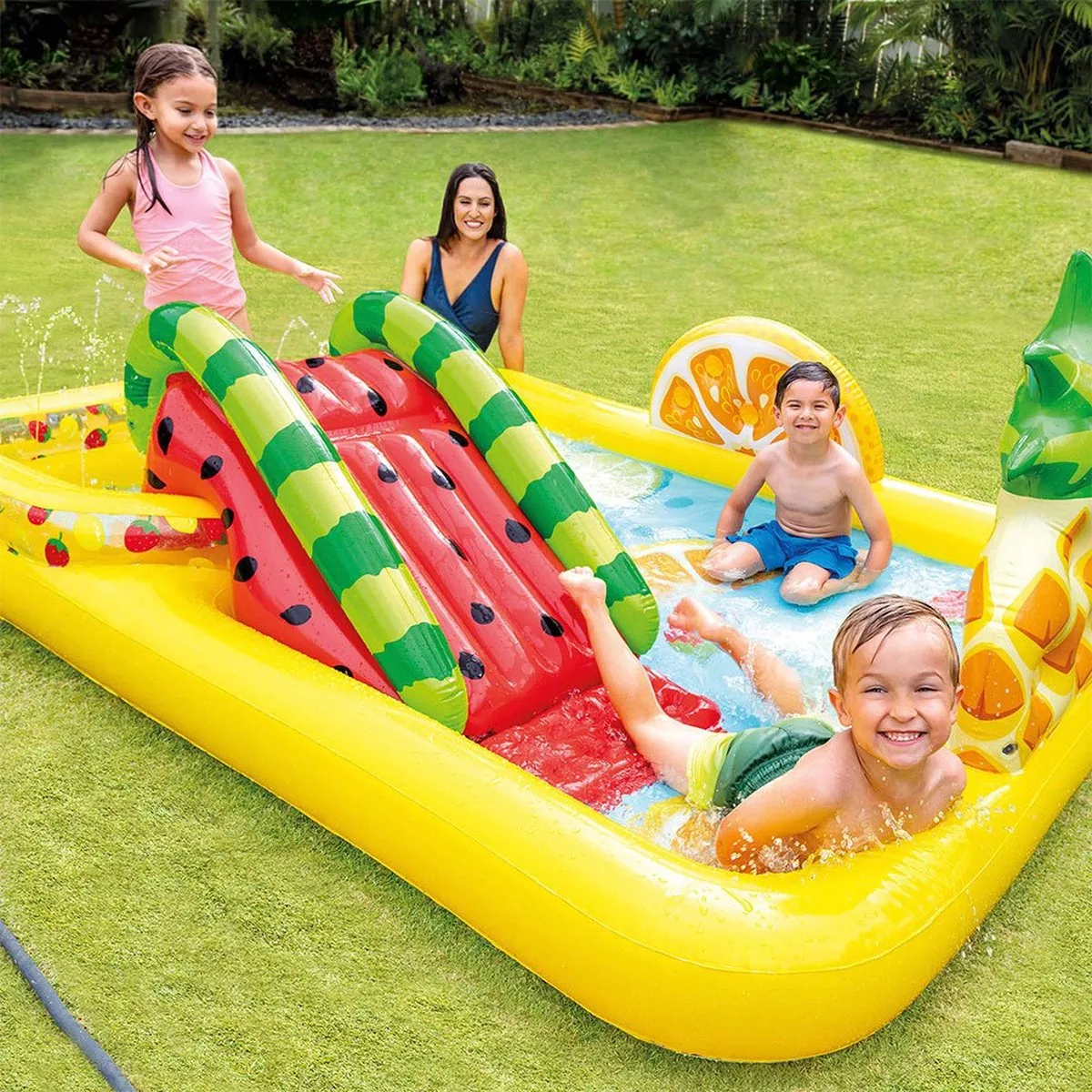 Intex Waterparadijs 57158 Kinderzwembad - Glijbaan - 191cm - Fruit Thema - afbeelding 3 van 6