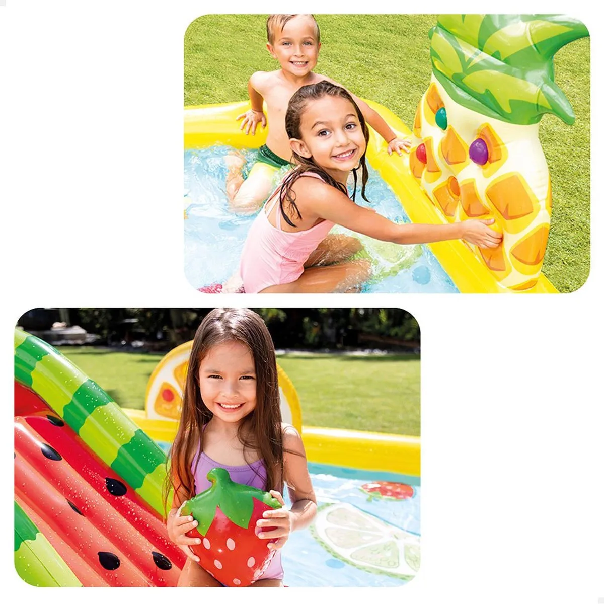 Intex Waterparadijs 57158 Kinderzwembad - Glijbaan - 191cm - Fruit Thema - afbeelding 4 van 6