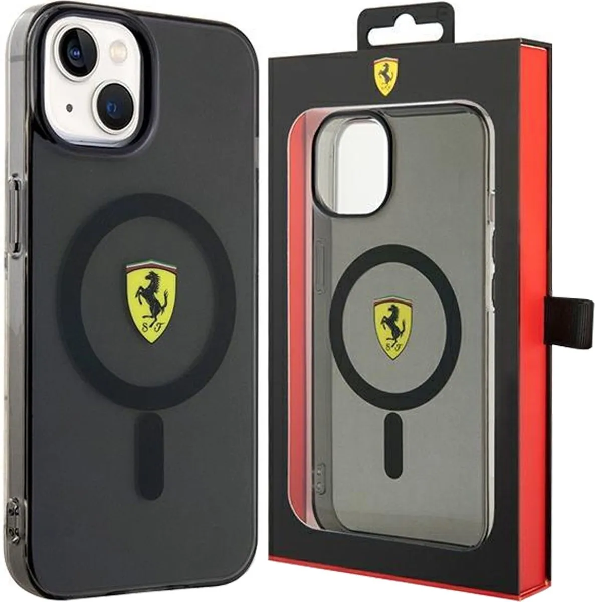 Ferrari Translucent Back Case MagSafe iPhone 14