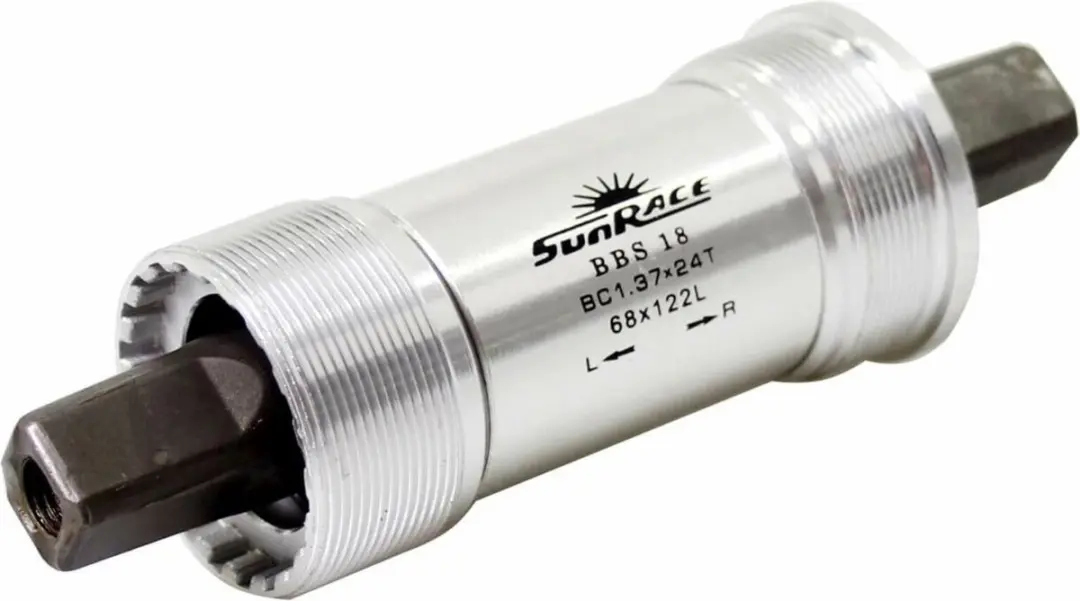 Sunrace trapas 68/122mm BSA aluminium