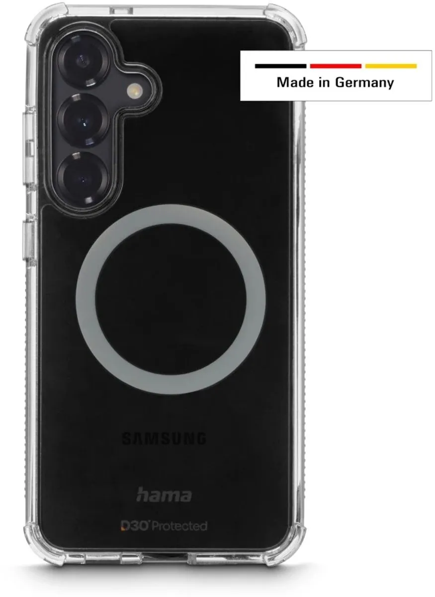 Hama Extreme Protect Hoesje Samsung Galaxy S25 Plus - Transparant