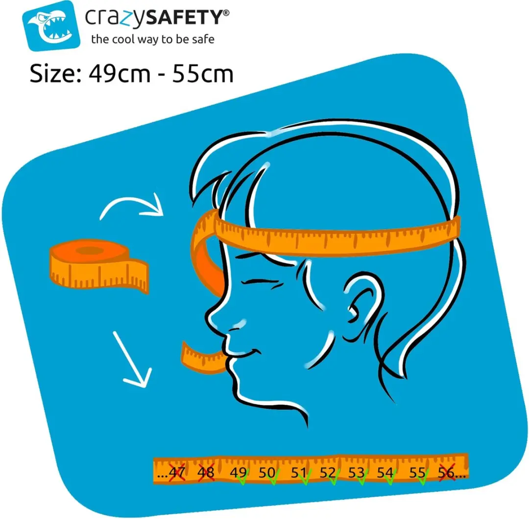 Crazy Safety Bunny Kinderfietshelm Wit - afbeelding 5 van 6