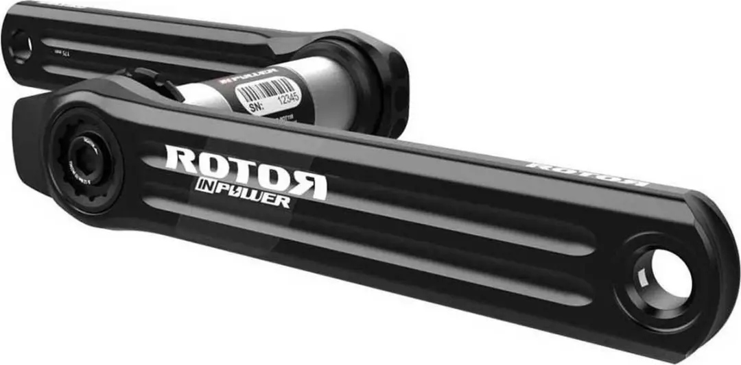 Rotor Inpower V3 Direct Mount Crank Met Vermogensmeter Zilver 175 mm