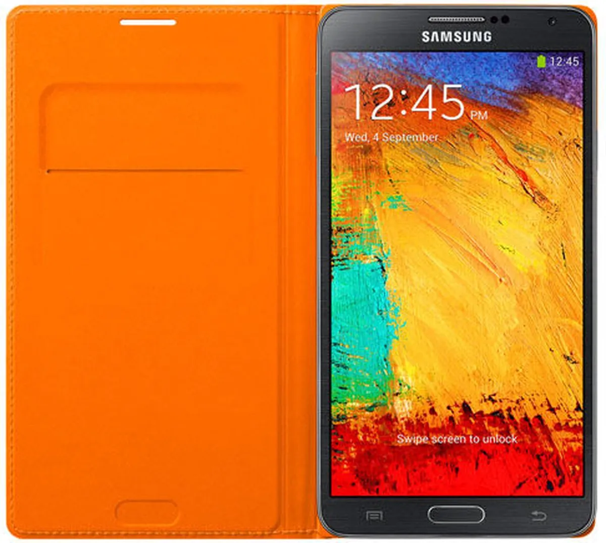 Samsung Flip Wallet EF-WN900BOEGWW - Oranje