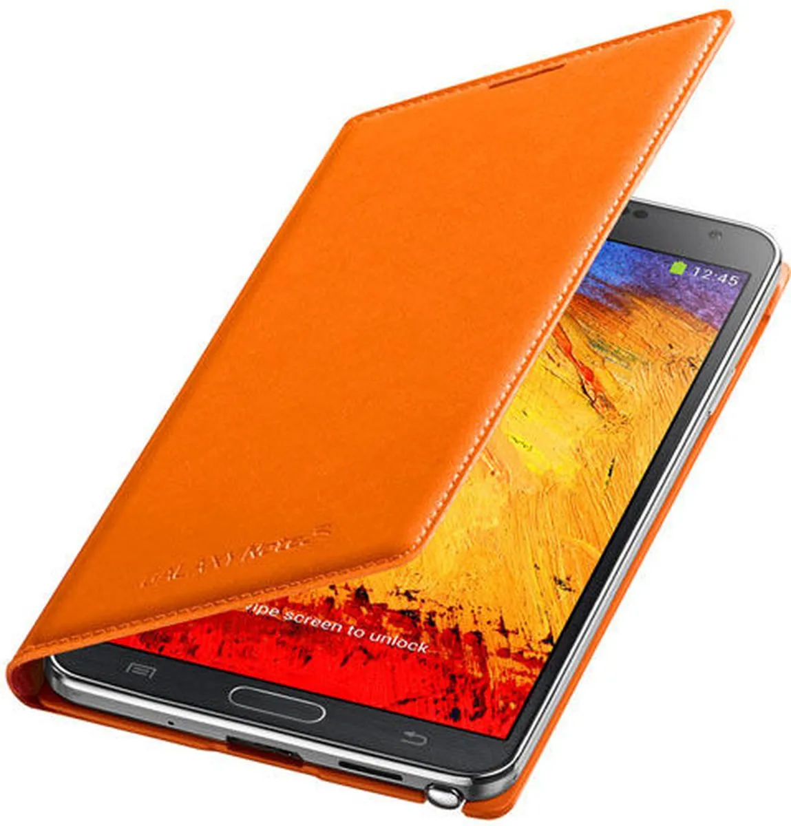 Samsung Flip Wallet EF-WN900BOEGWW - Oranje - afbeelding 6 van 6