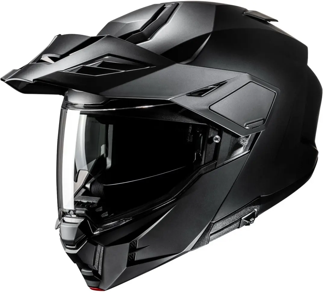 HJC i80 Solid Zwart Adventure Motorhelm