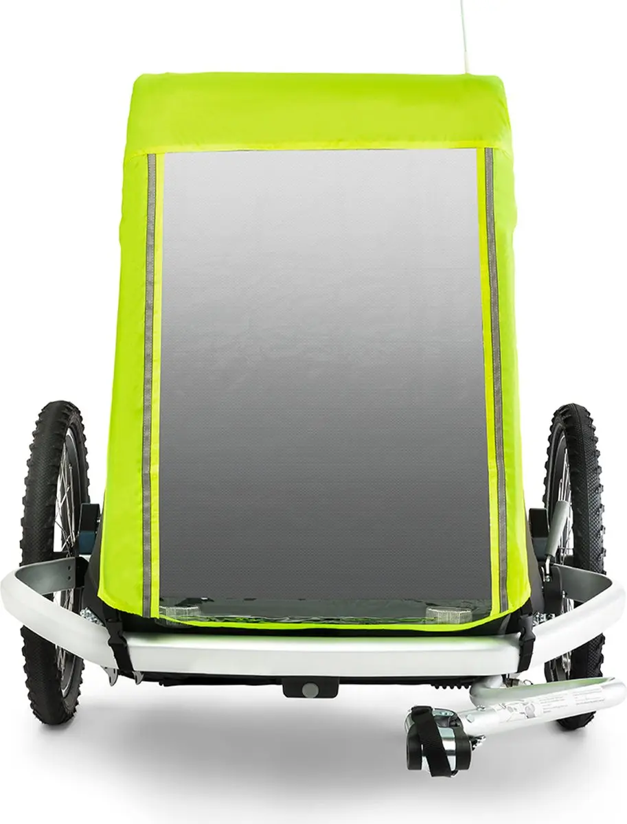 Croozer Regenhoes Enna L - Groen/Zwart - afbeelding 4 van 6