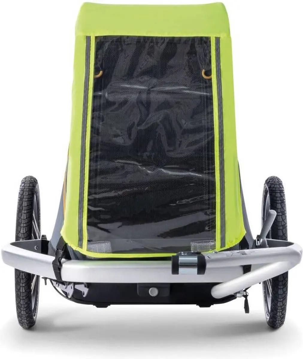 Croozer Regenhoes Enna L - Groen/Zwart - afbeelding 6 van 6