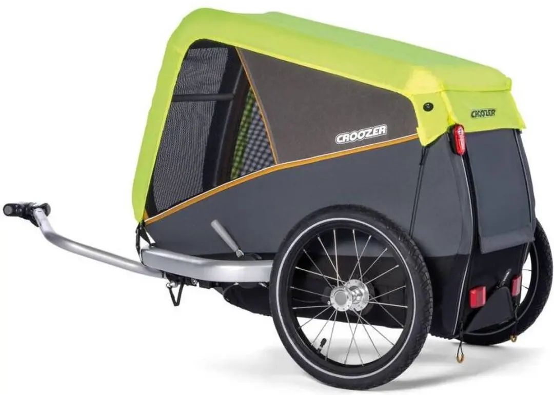 Croozer Regenhoes Enna L - Groen/Zwart - afbeelding 5 van 6