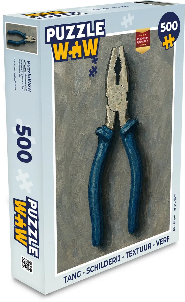 PuzzleWow Tang Legpuzzel 500 Stuks