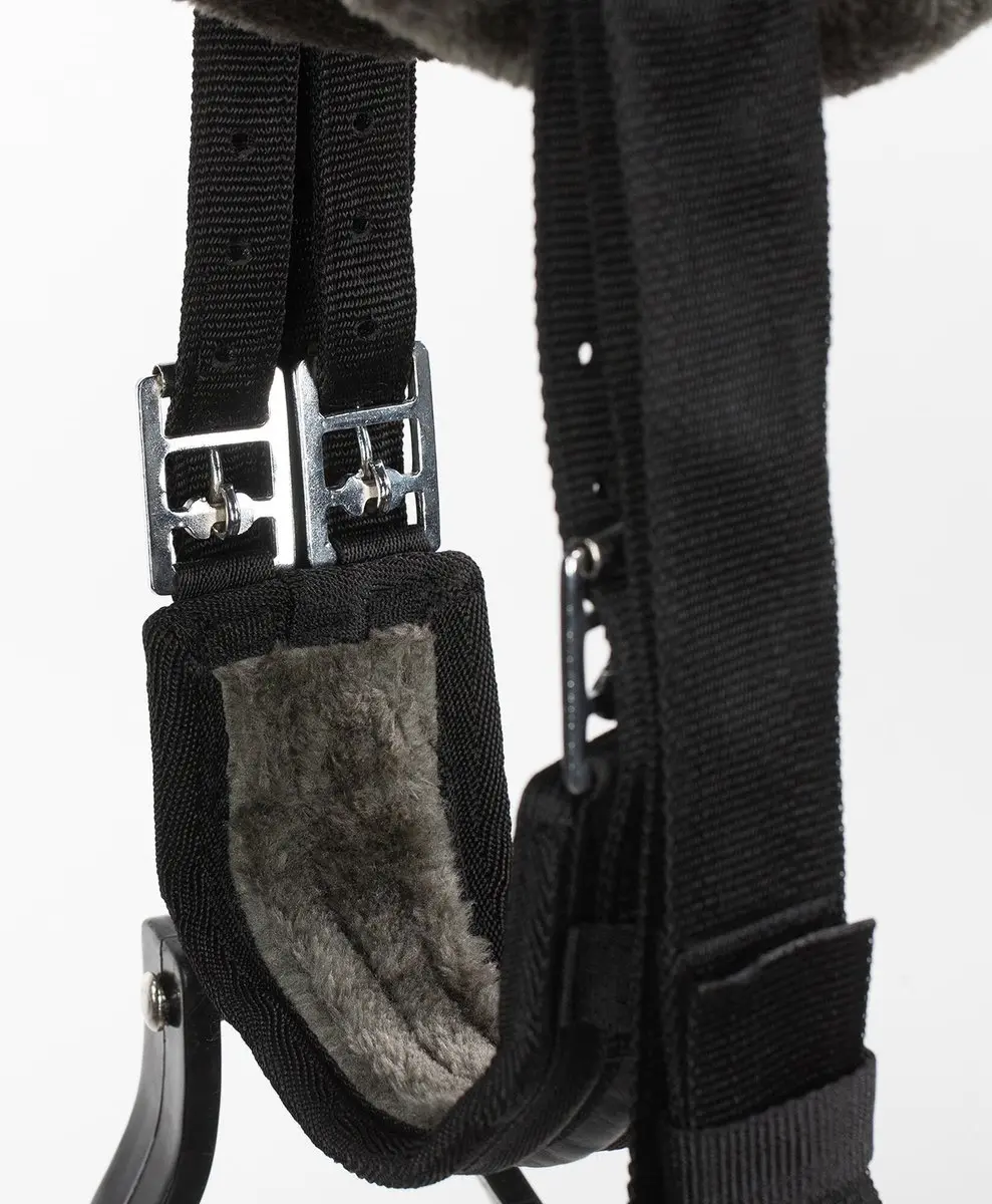 Horze Suede Barebackpad 17 inch - Cob/Grijs - afbeelding 3 van 3