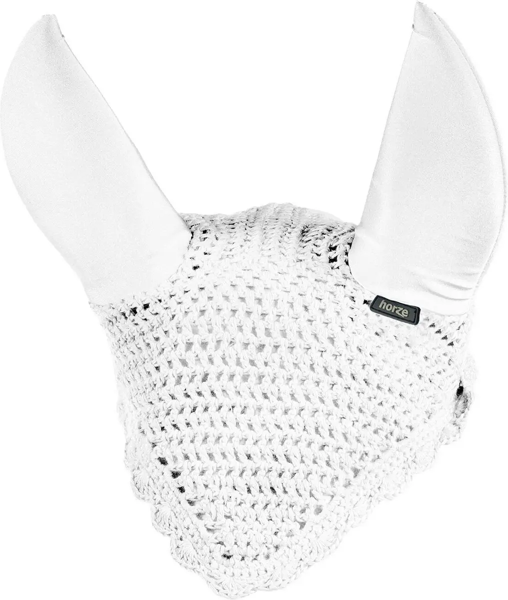 Horze Silent Oornetje, White, Pony