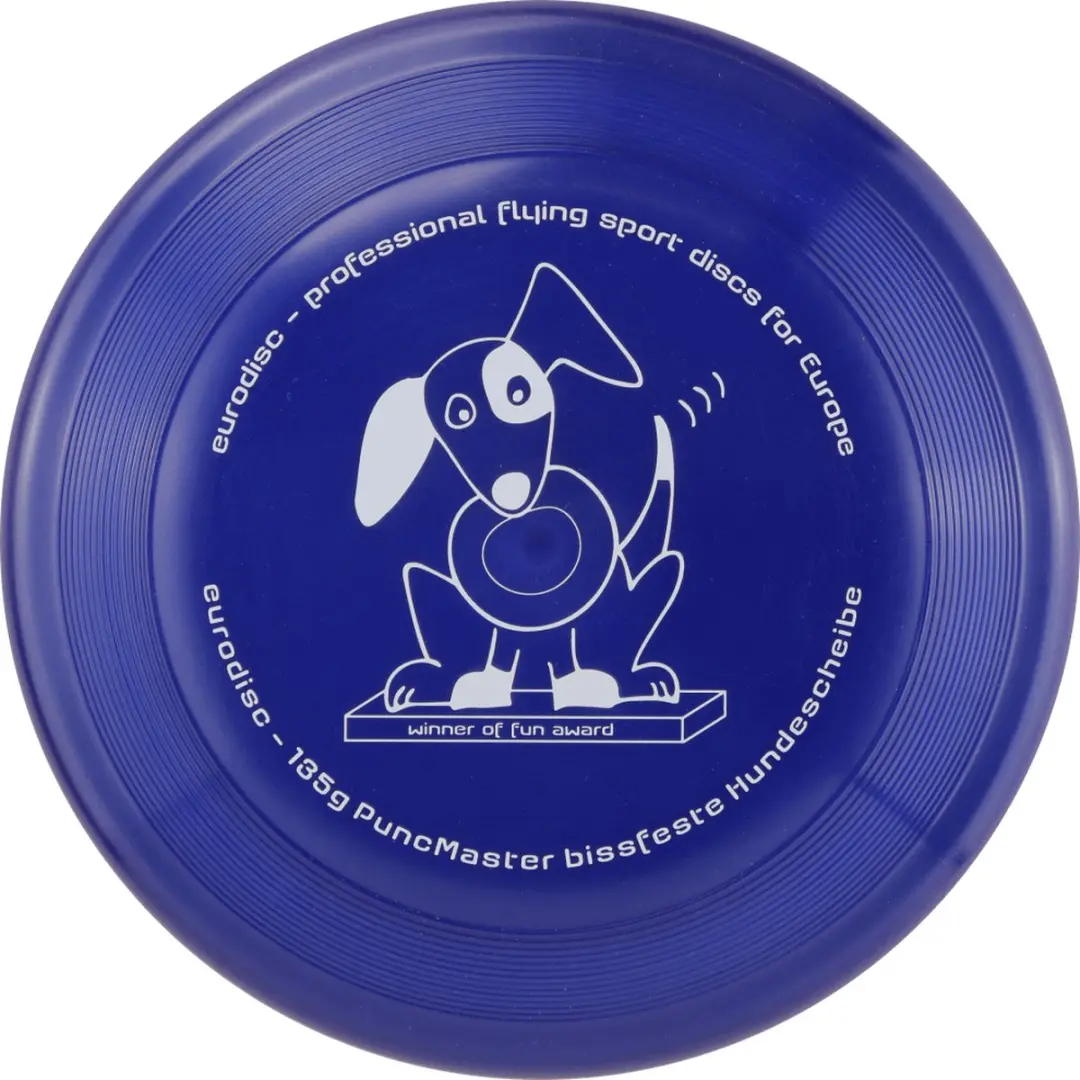 Eurodisc Dog Disc Hondenfrisbee Geel - afbeelding 2 van 5