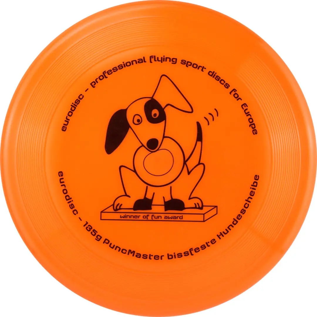 Eurodisc Dog Disc Hondenfrisbee Geel - afbeelding 5 van 5