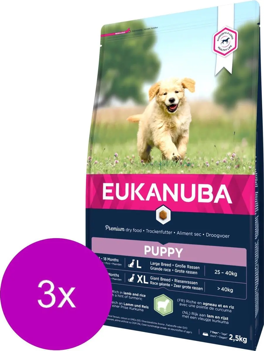 Eukanuba Puppy/Junior Large Breed Lam&Rijst